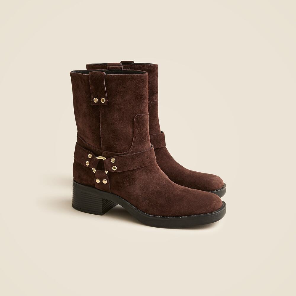 J. Crew Brown Heeled Boots